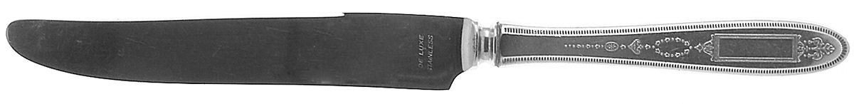 Grosvenor (Silverplate, 1921, Monograms) New French Hollow Knife by Oneida Silver-1