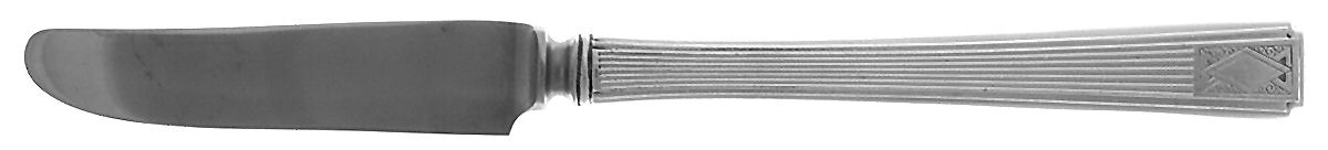 Noblesse (Silverplate, 1930, Monograms) New French Hollow Grille Knife by Oneida Silver-1