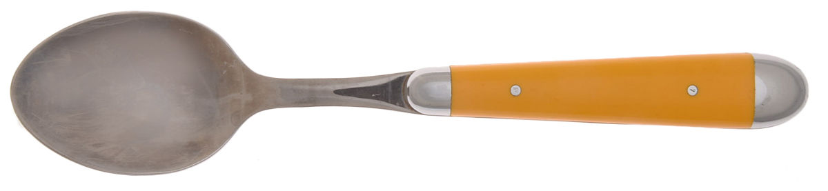 Palette-Yellow (Stainless) Place/Oval Soup Spoon by Oneida Silver-1