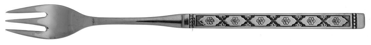 Lisbon (Stainless, No Black Accent) Cocktail/Seafood Fork by Oneida Silver-1