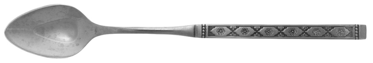 Lisbon (Stainless, No Black Accent) Iced Tea Spoon by Oneida Silver-1