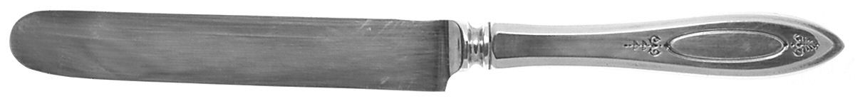Adam (Silverplate, 1917, Monograms) Old French Hollow Knife with Bolster by Oneida Silver-1