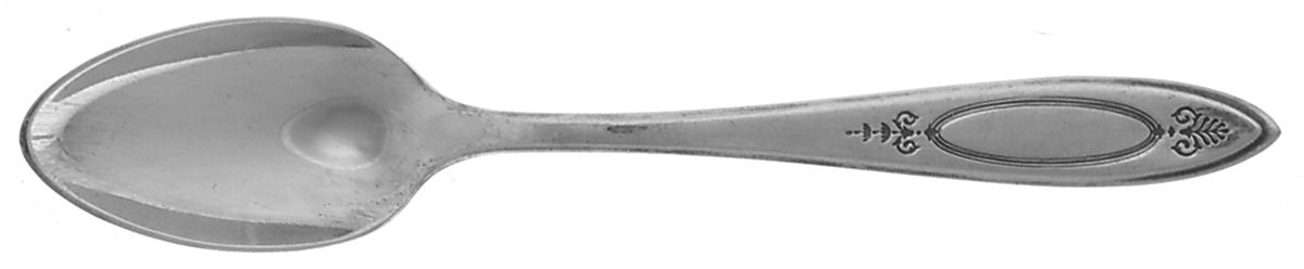 Adam (Silverplate, 1917, Monograms) Demitasse Spoon by Oneida Silver-1