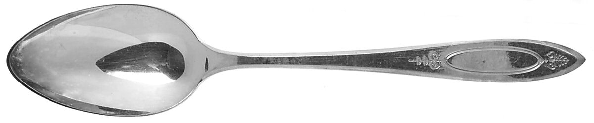 Adam (Silverplate, 1917, Monograms) Place/Oval Soup Spoon by Oneida Silver-1