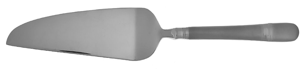 Satin Astragal (Stainless) Pie and Cake Server with Stainless Blade HC by Oneida Silver-1