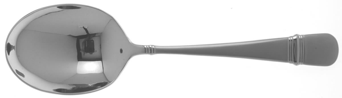Satin Astragal (Stainless) Solid Smooth Casserole Spoon by Oneida Silver-1
