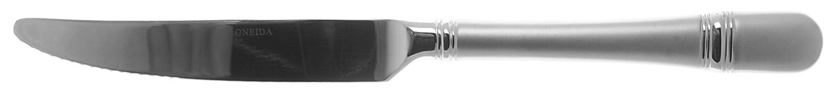 Satin Astragal (Stainless) Individual Solid Handle Steak Knife by Oneida Silver-1