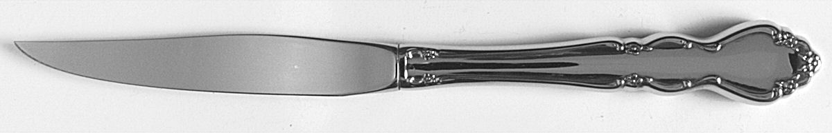 Satin Dover (Stainless) Individual Steak Knife Hollow Handle by Oneida Silver-1