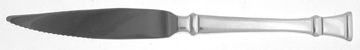 Coronet (Newer, Silverplate) Individual Solid Handle Steak Knife by Oneida Silver-1