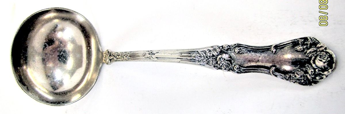 Rosemary (Silverplate, 1906) Solid Gravy Ladle by Oneida Silver-1