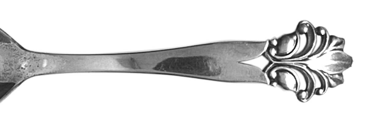 OVM1 (STERLING) Solid Piece Cream Ladle by OV Mogensen-1