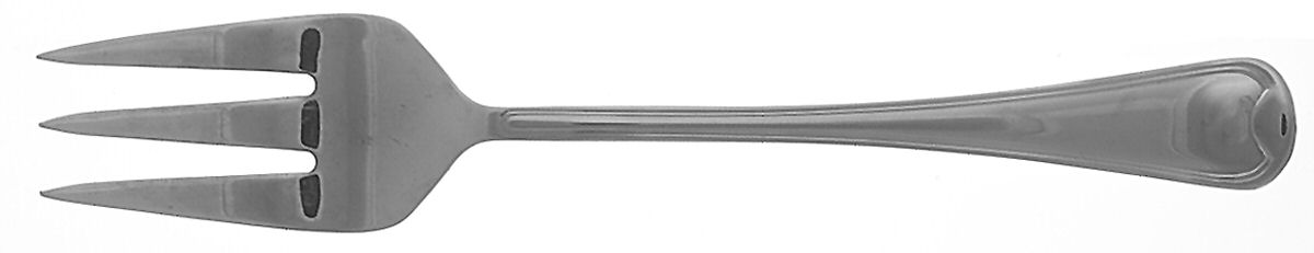 Flambe (Stainless) Large Solid Cold Meat Serving Fork by Oneida Silver-1