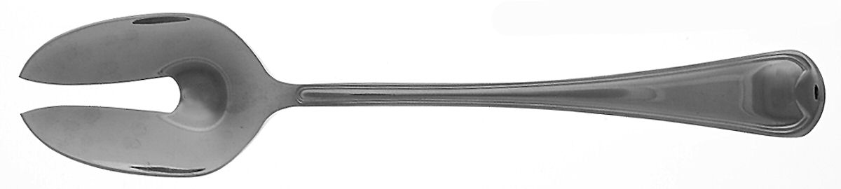 Flambe (Stainless) Pierced Tablespoon (Serving Spoon) by Oneida Silver-1