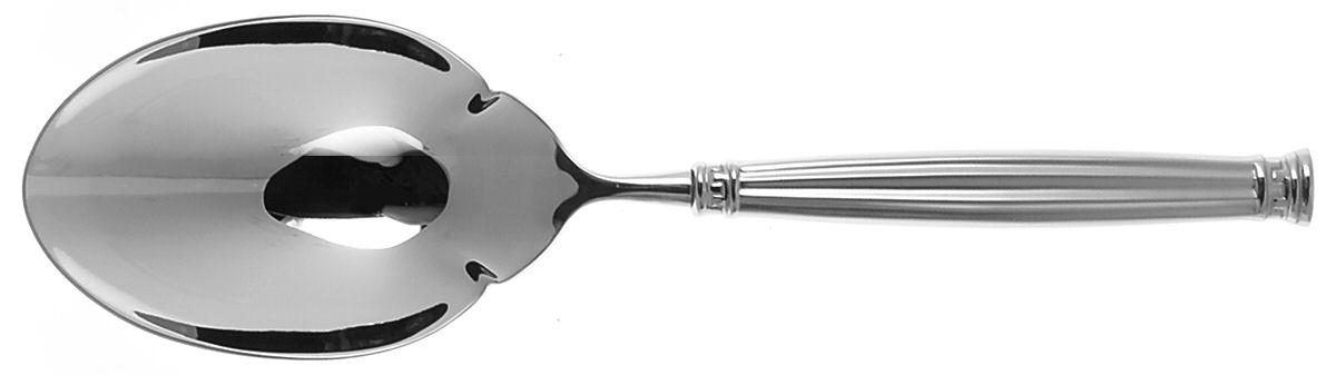 Olympia (Stainless) Solid Smooth Casserole Spoon by Oneida Silver-1