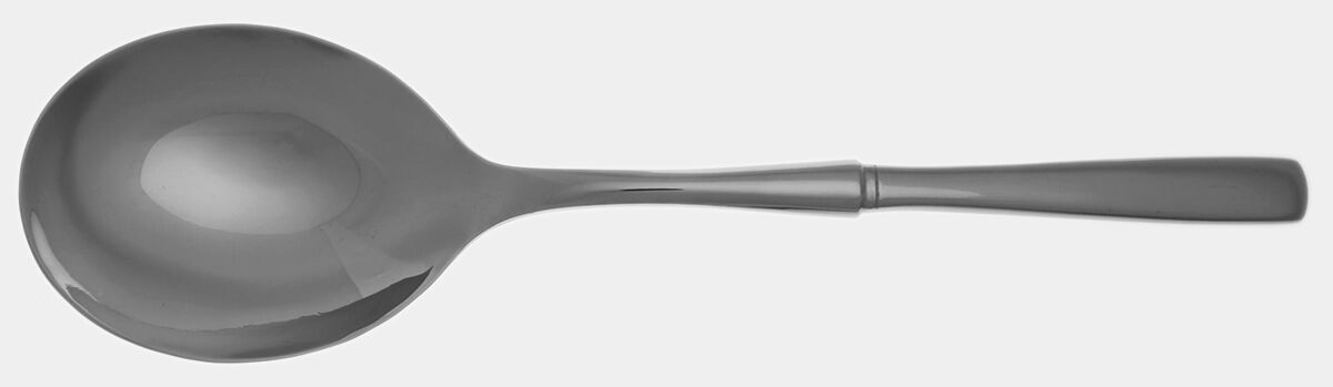 Strauss (Stainless, Plain) Casserole Spoon with Smooth Stainless Bowl HC by Oneida Silver-1