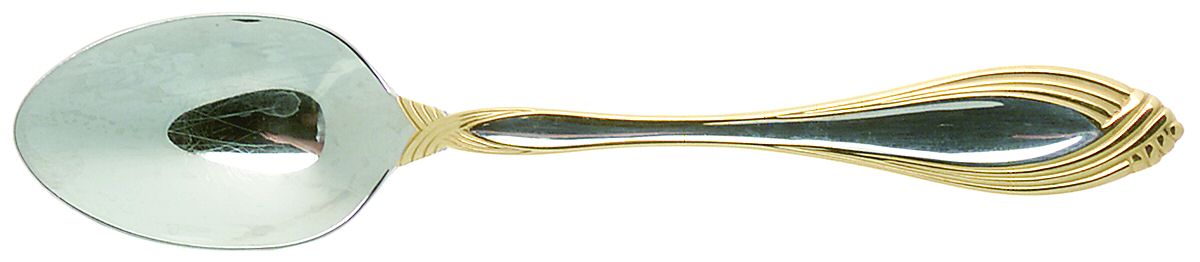 Golden Heiress (Gold Accent) Teaspoon by Oneida Silver-1