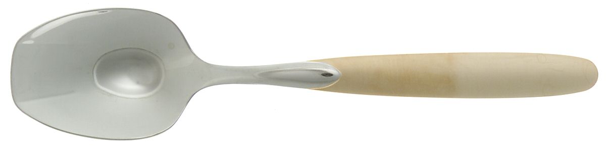 Sirocco (Stainless, Gold Handle) Sugar Spoon by Oneida Silver-1