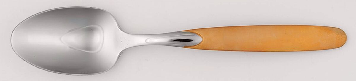 Sirocco (Stainless, Gold Handle) Teaspoon by Oneida Silver-1