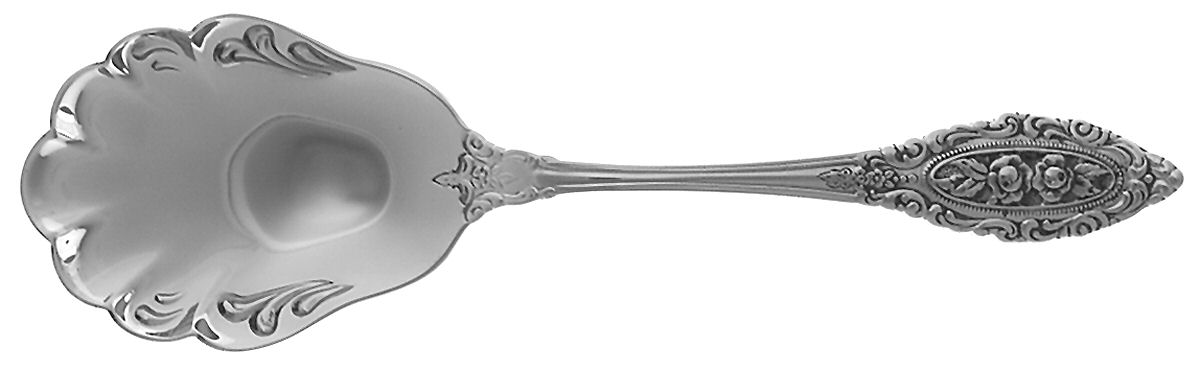 Grand Majesty (Stainless) Solid Shell Casserole Spoon by Oneida Silver-1