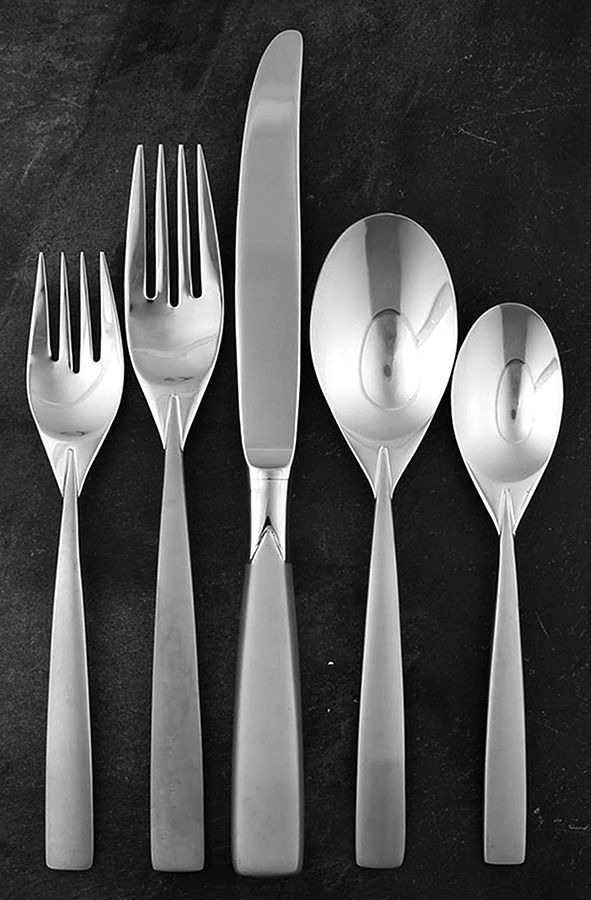 Stiletto (Stainless) 5 Piece Place Setting by Oneida Silver-1