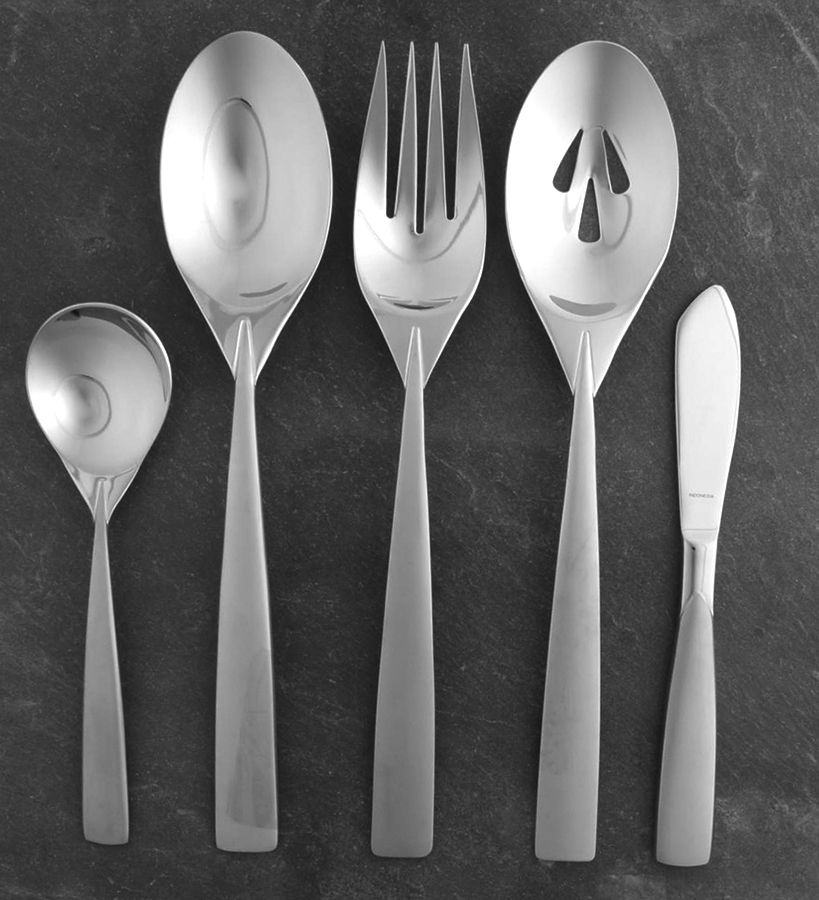 Stiletto (Stainless) 5 Piece Hostess Set by Oneida Silver-1