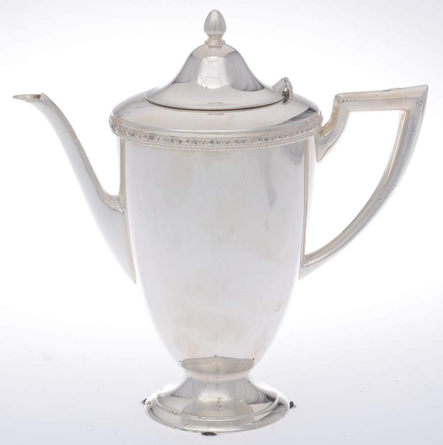Arbor (Silverplate, Hollowware) Silverplate Coffee Pot by Oneida Silver-1