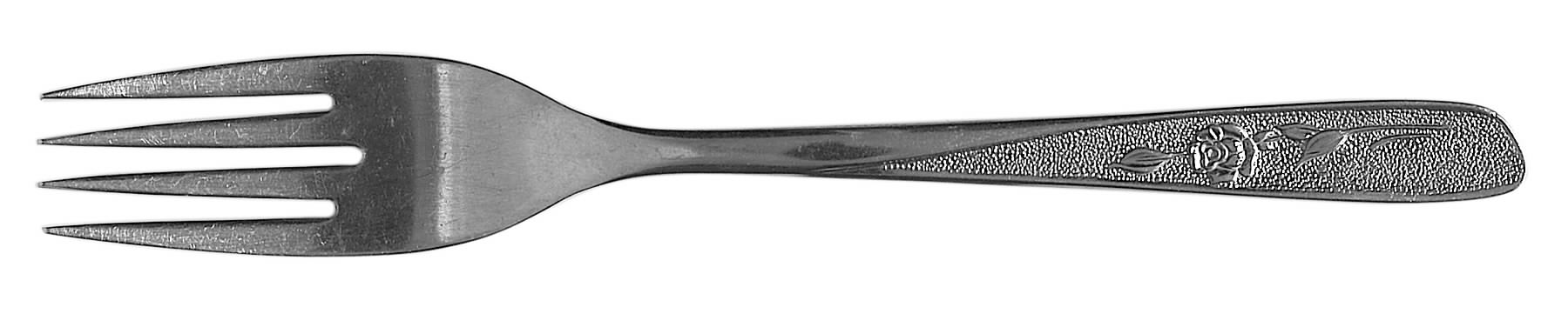 Sweet Briar (Stainless, Textured) Fork by Oneida Silver-1