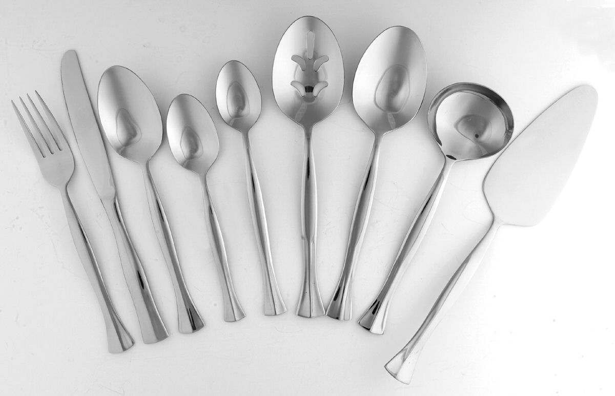 Prescott (Stainless, Betty Crocker) 52-Piece Set by Oneida Silver-1