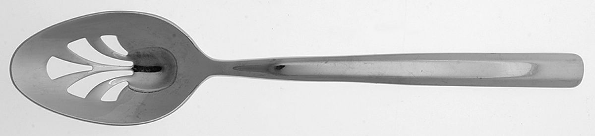 Glimmer (Stainless) Pierced Tablespoon (Serving Spoon) by Oneida Silver-1