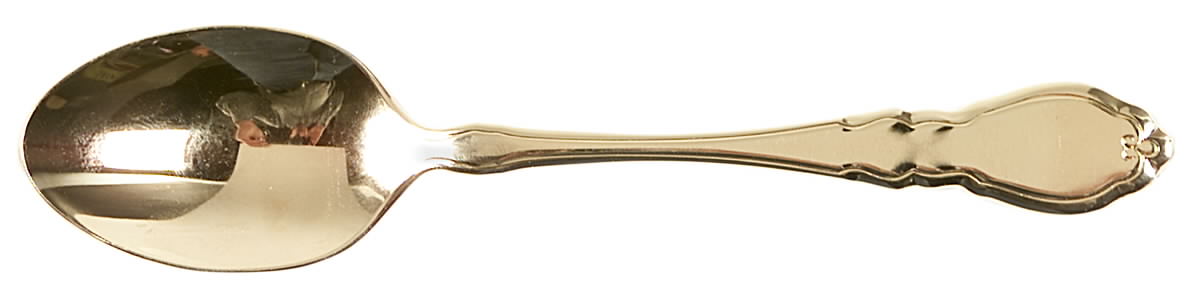 Golden Alouette (Gold Electroplate) Teaspoon by Oneida Silver-1