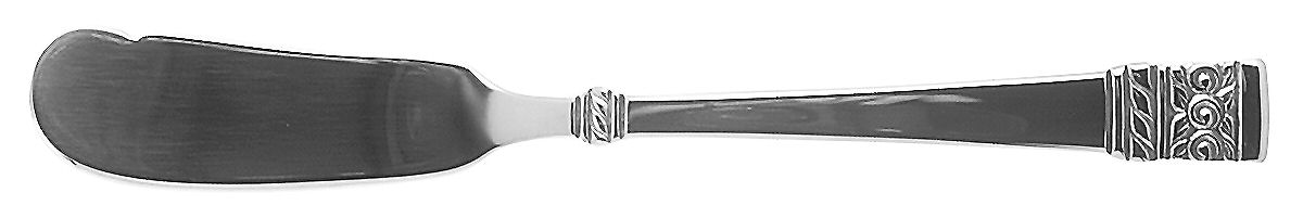 Brocade (Stainless) Flat Handle Master Butter Knife by Oneida Silver-1