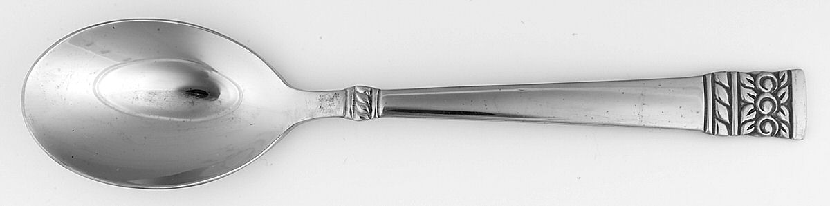 Brocade (Stainless) Tablespoon (Serving Spoon) by Oneida Silver-1