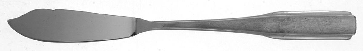 Satin Fremont (Stainless) Flat Handle Master Butter Knife by Oneida Silver-1