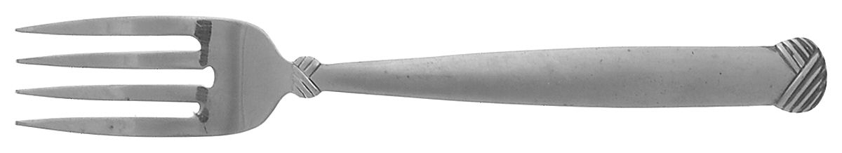 Satin Rattan (Stainless) Individual Salad Fork by Oneida Silver-1