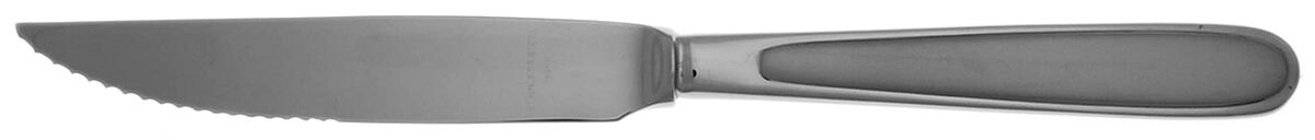 Peninsula-Castle-Jordan-Laura (Stainless) Steak Knife Individual Hollow, Serrate HC by Oneida Silver-1
