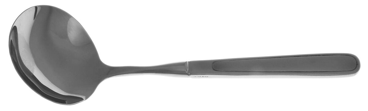 Peninsula-Castle-Jordan-Laura (Stainless) Gravy Ladle with No Spout Stainless Bowl HC by Oneida Silver-1