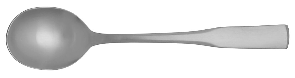 Persuasion (Stainless) Round Bowl Soup Spoon (Cream Soup) HC by Oneida Silver-1