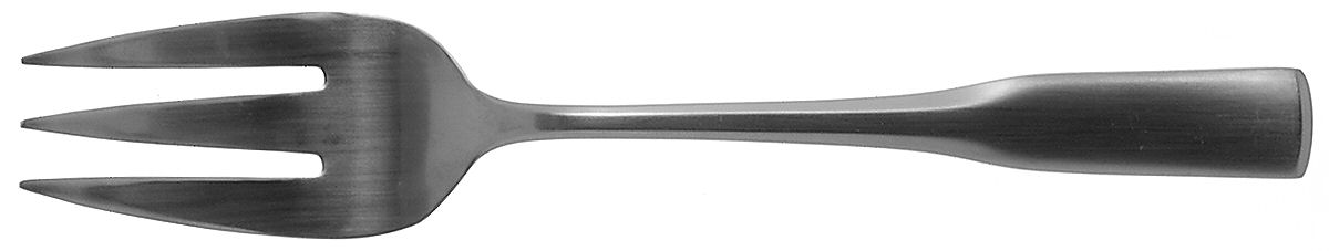 Persuasion (Stainless) Medium Solid Cold Meat Serving Fork by Oneida Silver-1