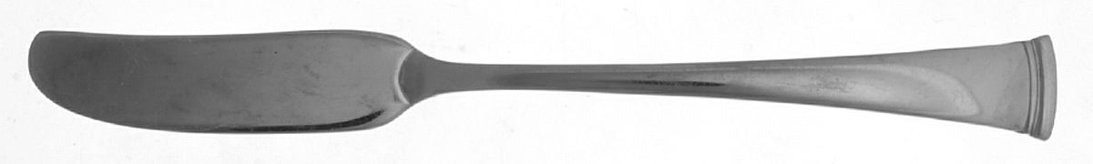 Fantasia (Stainless) Flat Handle Master Butter Knife by Oneida Silver-1