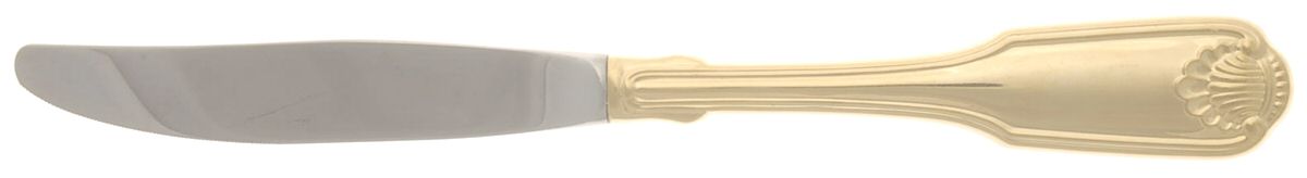 Classic Shell (Gold Electroplate) Modern Hollow Knife by Oneida Silver-1