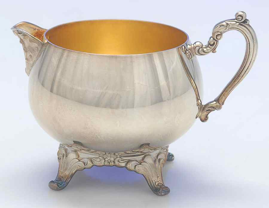 Baronet (Silverplate, Hollowware) Creamer by Oneida Silver-1