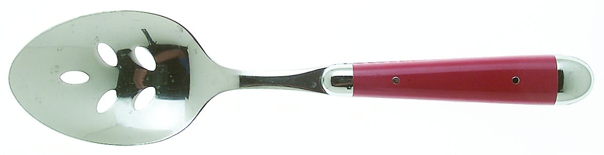 Palette-Crimson (Stainless) Pierced Tablespoon (Serving Spoon) by Oneida Silver-1