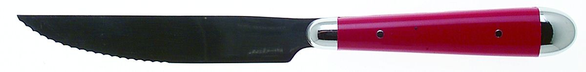 Palette-Crimson (Stainless) Individual Steak Knife Hollow Handle by Oneida Silver-1
