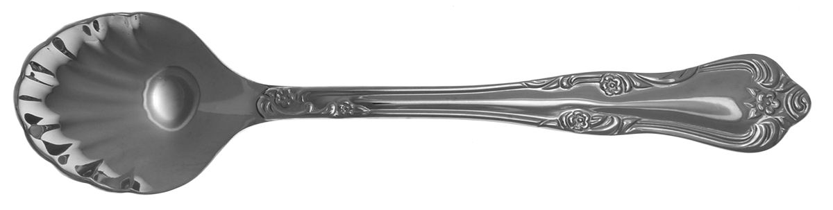 Azalea (Stainless) Sugar Shell Spoon by Oneida Silver-1