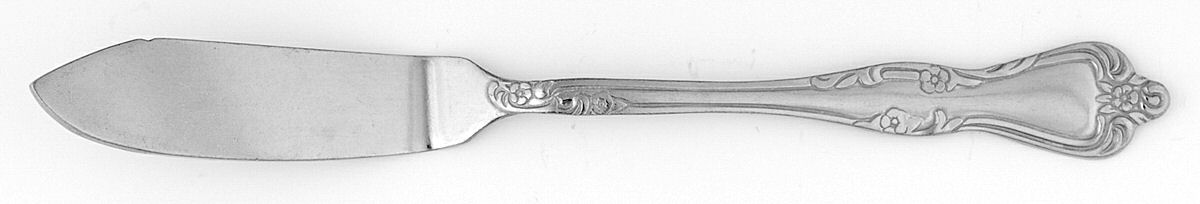 Azalea (Stainless) Flat Handle Master Butter Knife by Oneida Silver-1