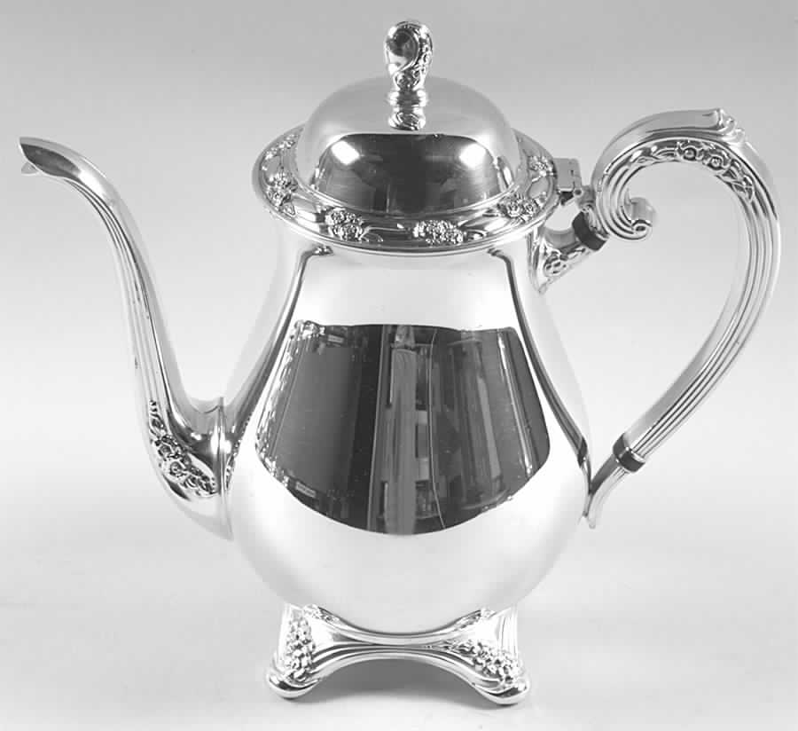 Park Lane (Silverplate, Hollowware) Teapot by Oneida Silver-1