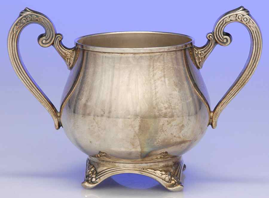 Park Lane (Silverplate, Hollowware) Sugar Bowl No Lid by Oneida Silver-1