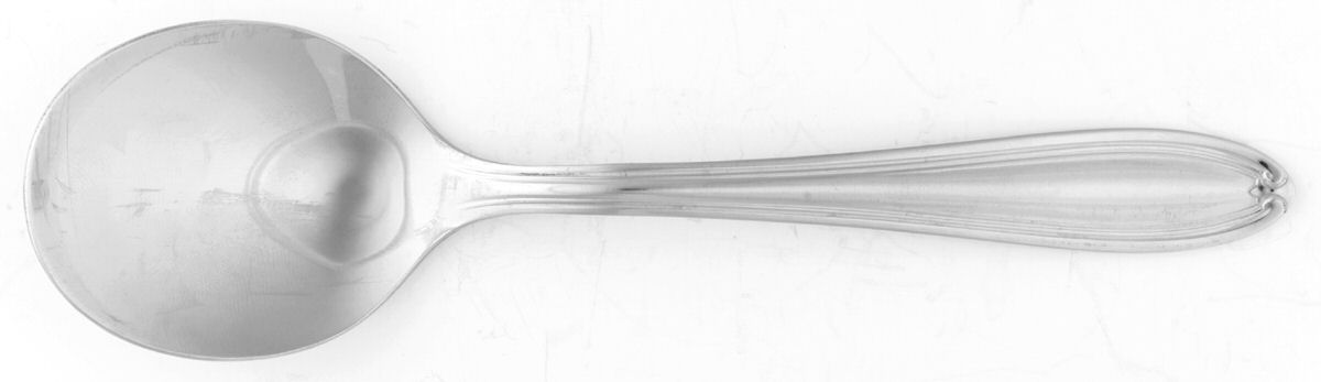 OHS196 (STAINLESS) Round Bowl Soup Spoon (Cream Soup) by Oneida Silver-1