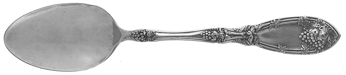 La Vigne (Silverplate, 1908, Monograms) Five O'Clock Teaspoon by Oneida Silver-1