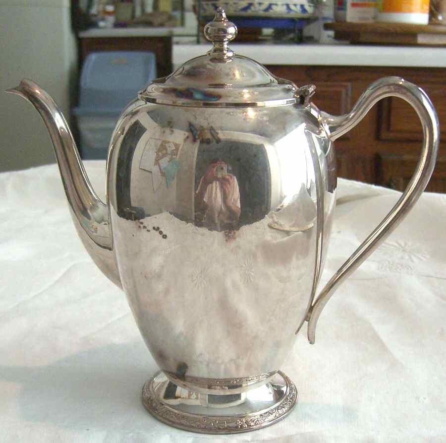 Ashby (Silverplate, Hollowware) Silverplate Coffee Pot by Oneida Silver-1